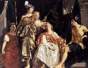 Abraham van den Tempel Minerva Crowns the Maid of Leiden Spain oil painting artist